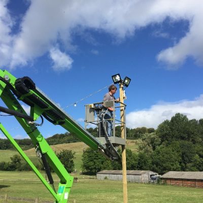 Temporary Car Park Lighting 
