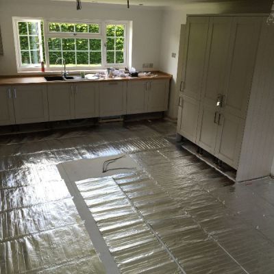 Foil Heater System Underfloor Heating